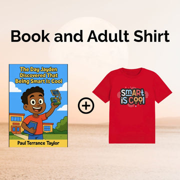 Book and Adult Shirt